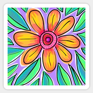 Flower Power Sticker